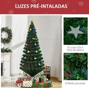 Árvore de Natal Artificial Pinheiros 180 cm com Suporte Decorações de
