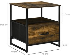 Mesa de Cabeceira Hatha - Design Retro