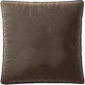 Almofada de sofá grande em veludo Vetsak, 60 x 60 cm