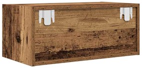 Móveis TV 2 peças madeira velha 60x31x25,5cm madeira trabalhada