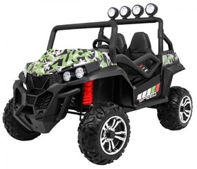 Carro elétrico para Crianças 2 Lugares 24V 4x4 Grand Buggy 4x4 STRONG LIFT  STRONG, Rodas Espuma EVA. Assento couro ecológico Camuflado