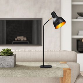 Candeeiro de Mesa Berceste – Preto – 17 x 37 cm