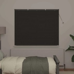 Persiana de Janela Cinzento-escuro 80 x 130 cm Alumínio