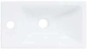 Lavatório 400x220x90 mm SMC branco