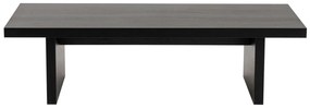 Mesa de Centro "Sanctuary" – Preto, 110x45x41,5 cm, Design Acolhedor e