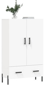 Aparador alto 69,5x31x115 cm derivados de madeira branco