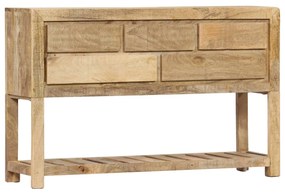 Aparador 120x30x75 cm madeira de mangueira maciça