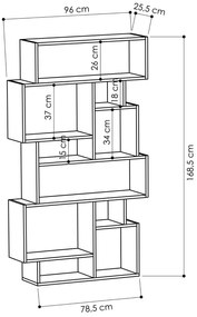 Estante Karmato – Hitit – 96x168,5x25,5 cm