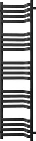 Mexen Loop radiador de casa de banho de canto 1600 x 375 mm, 837 W, preto - W129-1600-350-00-70