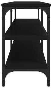 Móvel para TV 140x30x50 cm derivados de madeira preto