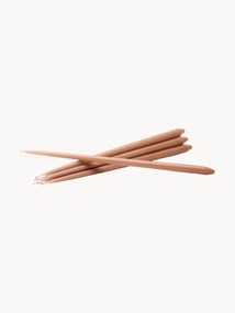 Velas finas compridas Stoff Nagel, conjunto de 6
