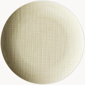 Prato raso Mesh Colours Cream, conjunto de 6