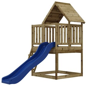 Conjunto de brincar para exterior madeira de pinho impregnada