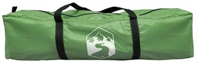 Tenda de campismo tipi para 4 pessoas impermeável verde