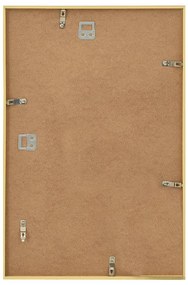 Molduras para parede 5 pcs 70x90 cm MDF dourado