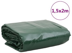 Lona 1,5x2 m 650 g/m² verde