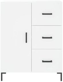 Armário alto 69,5x34x180 cm derivados de madeira branco