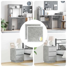 vidaXL Capa de Parafuso Autoadesiva 2 pcs Cinzento Ø 20 x 0,5 mm