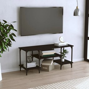 826330 vidaXL Móvel para TV 102x35x45 cm derivados de madeira preto