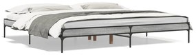 Estrutura de cama 180x200 cm derivados madeira/metal