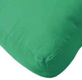 Almofadão para paletes 50x40x12 cm tecido verde