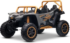 Buggy elétrico para crianças Arctic CAT XXL 4x4 24V,dois lugares, rodas EVA macias, motores potentes, bateria de lítio, suspensão traseira, bancos em