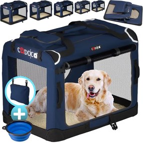 Transportadora para cães  XXXL 101x69x70cm azul