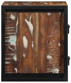 Mesas de cabeceira, 2 pcs, 40x35x40cm madeira maciça recuperada