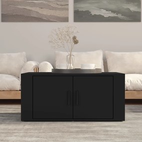 Mesa de centro 80x50x36 cm derivados de madeira preto