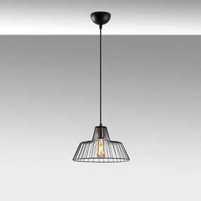 Chandelier Hakcu – Preto Antique – 30 x 30 x 116 cm