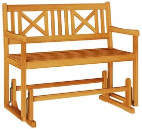 Banco Deslizante de Jardim 110x59x97 cm Madeira Sólida de Acácia