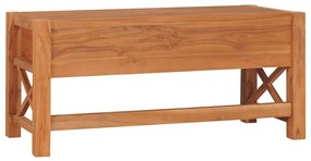 Móvel de TV 100x40x45 cm madeira de teca