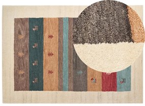 Tapete em lã multicolor 160 x 230 cm SARILAR Beliani