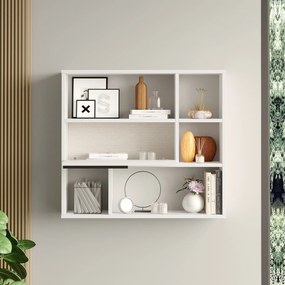 Prateleira de Parede ON5 – Branco – 90,1x81x22 cm