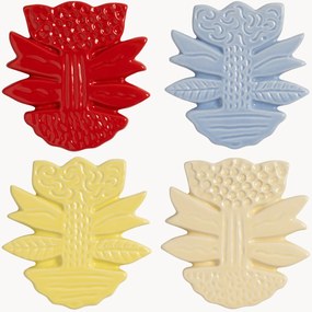 Bases para copos artesanais Blume, conjunto de 4