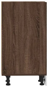Armário inferior “Riga” 30x44,5x81,5cm carvalho castanho