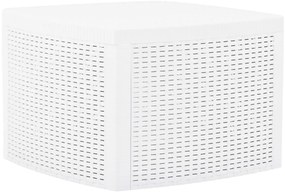 Mesa de apoio 54x54x36,5 cm plástico branco