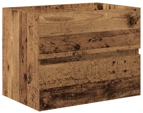 Conjunto de Móveis para Banheiro 2 Peças Madeira Antiga Madeira Ingenh