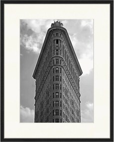 Impressão digital emoldurada Flatiron Building