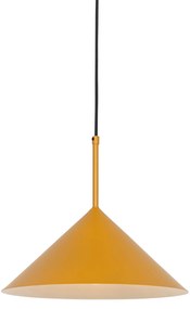 Candeeiro de suspensão design amarelo - Triangolo
