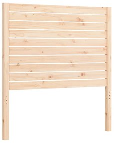 Cama sem colchão 100x200 cm madeira de pinho maciça