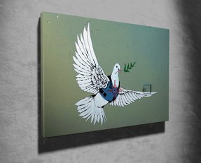Pintura Decorativa em Tela WY15 – Multicolor – 70 x 100 cm