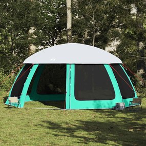 vidaXL Tenda para piscina com mosca amovível e paredes de rede