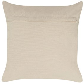 Conjunto de 2 almofadas com padrão geométrico 50 x 50 cm dourado OUJDA Beliani
