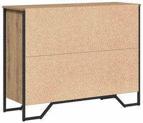 Aparador Artisan Oak 97x32.5x74.5 cm Madeira Compósita