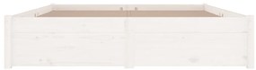Estrutura cama c/ gavetas 180x200 cm tamanho Super King branco