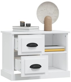 Mesa de cabeceira 60x35,5x45 cm branco