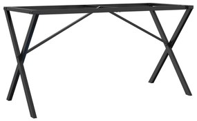Pernas para mesa de jantar estrutura em X aço
