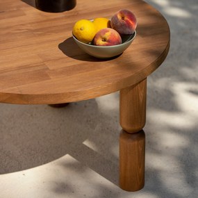 Mesa de Centro Ida – Chesnut – 60x40x60 cm