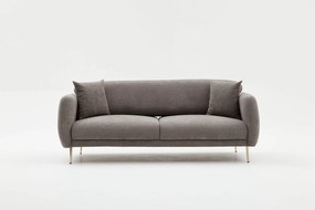 ****  
Sofá-Cama de 3 Lugares Simena – Cinzento Dourado – 210 x 80 x 9